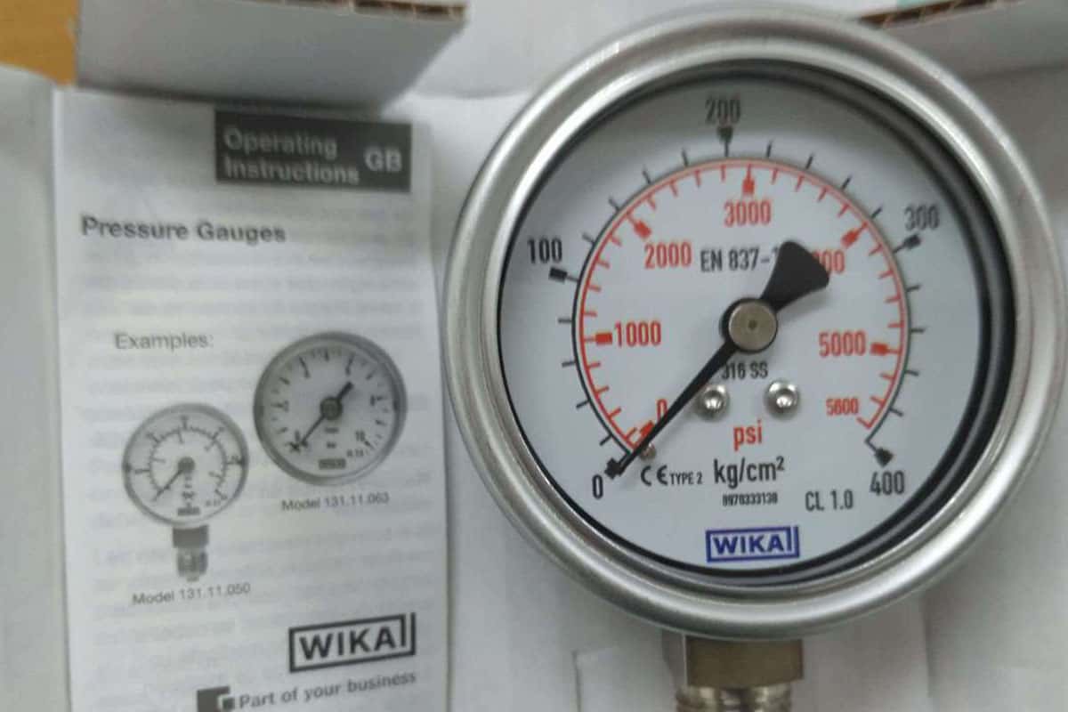 Mô tả đồng hồ đo áp suất Wika 213.53