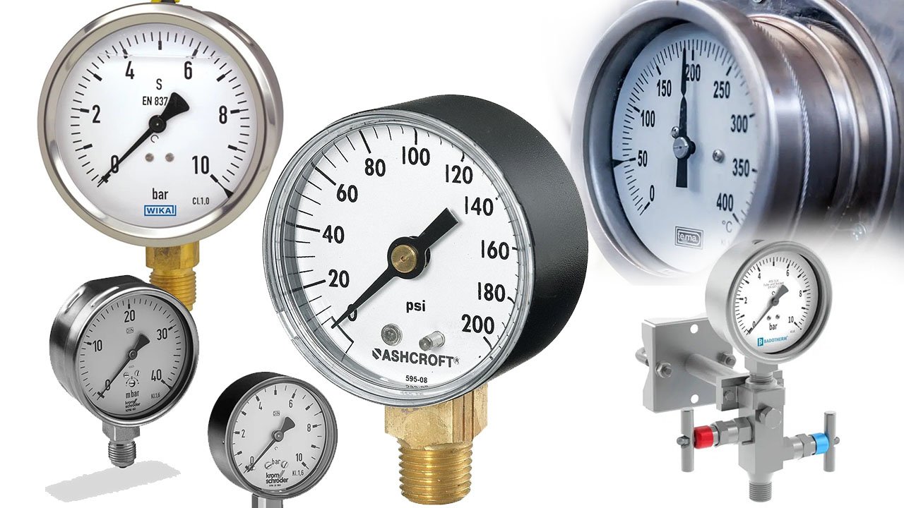 Top 5 hãng đồng hồ đo áp suất khí nén